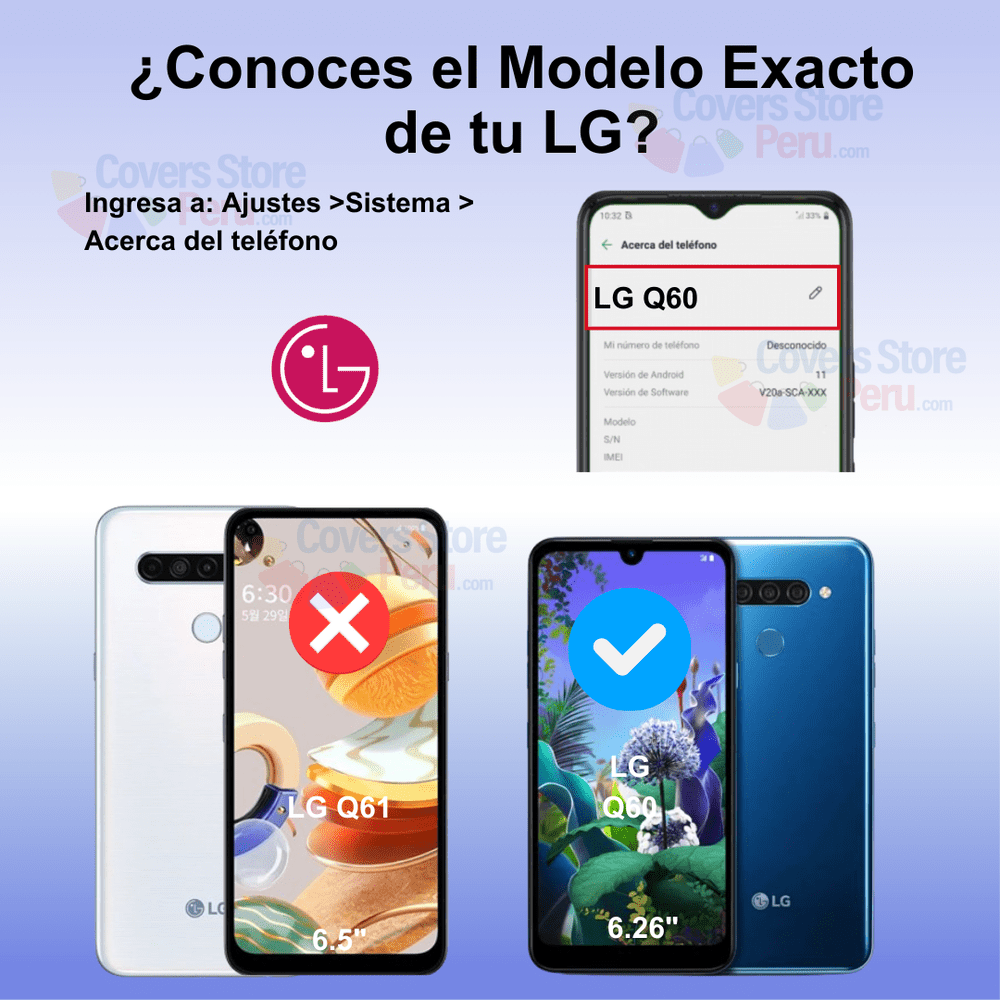 Mica para LG Q60 Protector pantalla Film Ceramic Antishock