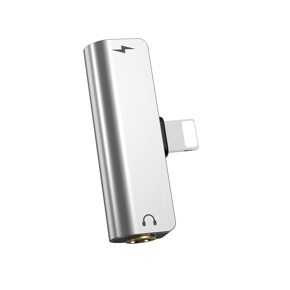 Adaptador Hoco LS25 Convertidor Audio Lightning a 3.5 Negro