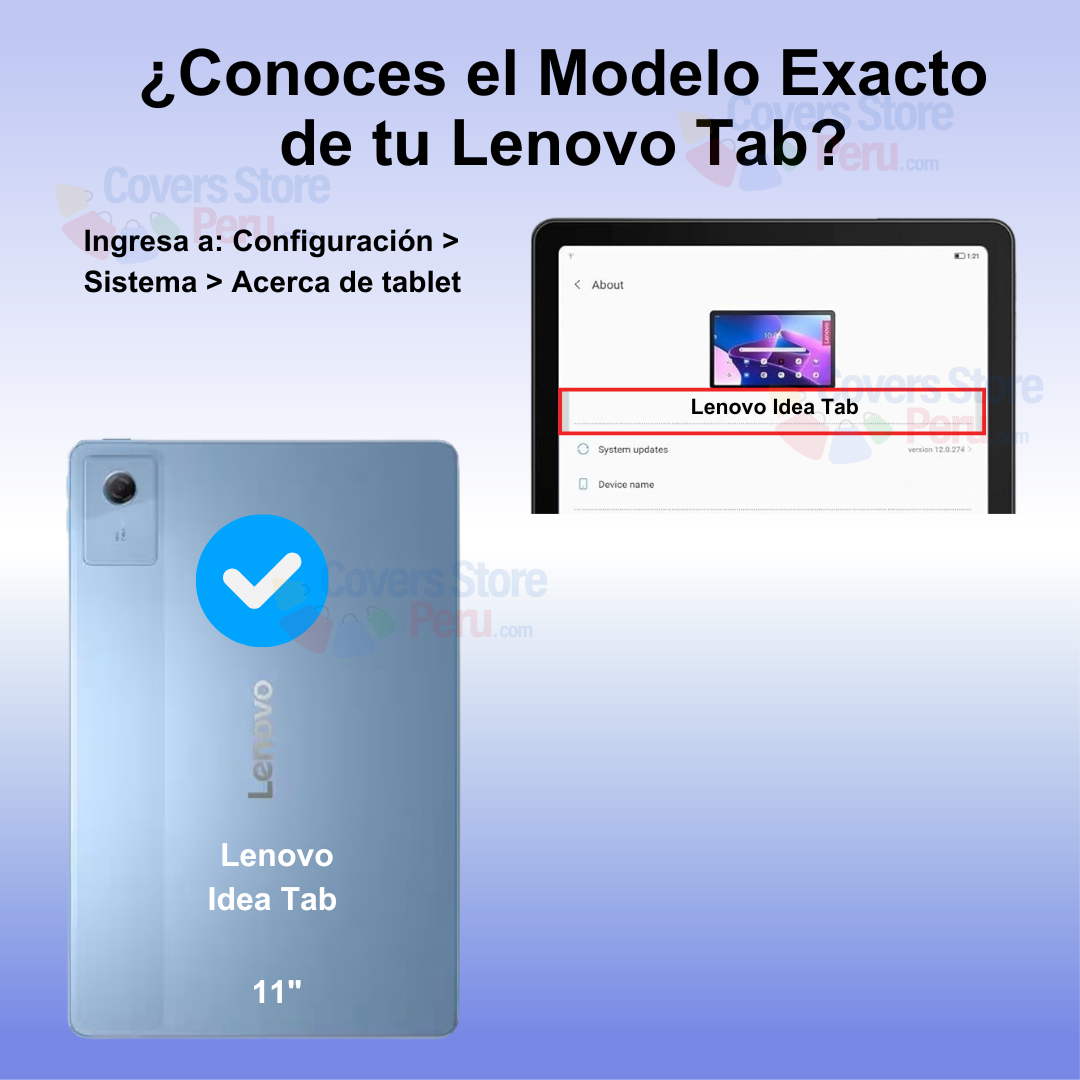 Funda para Lenovo Idea Tab 11" Imantada + Portalápiz Rosada