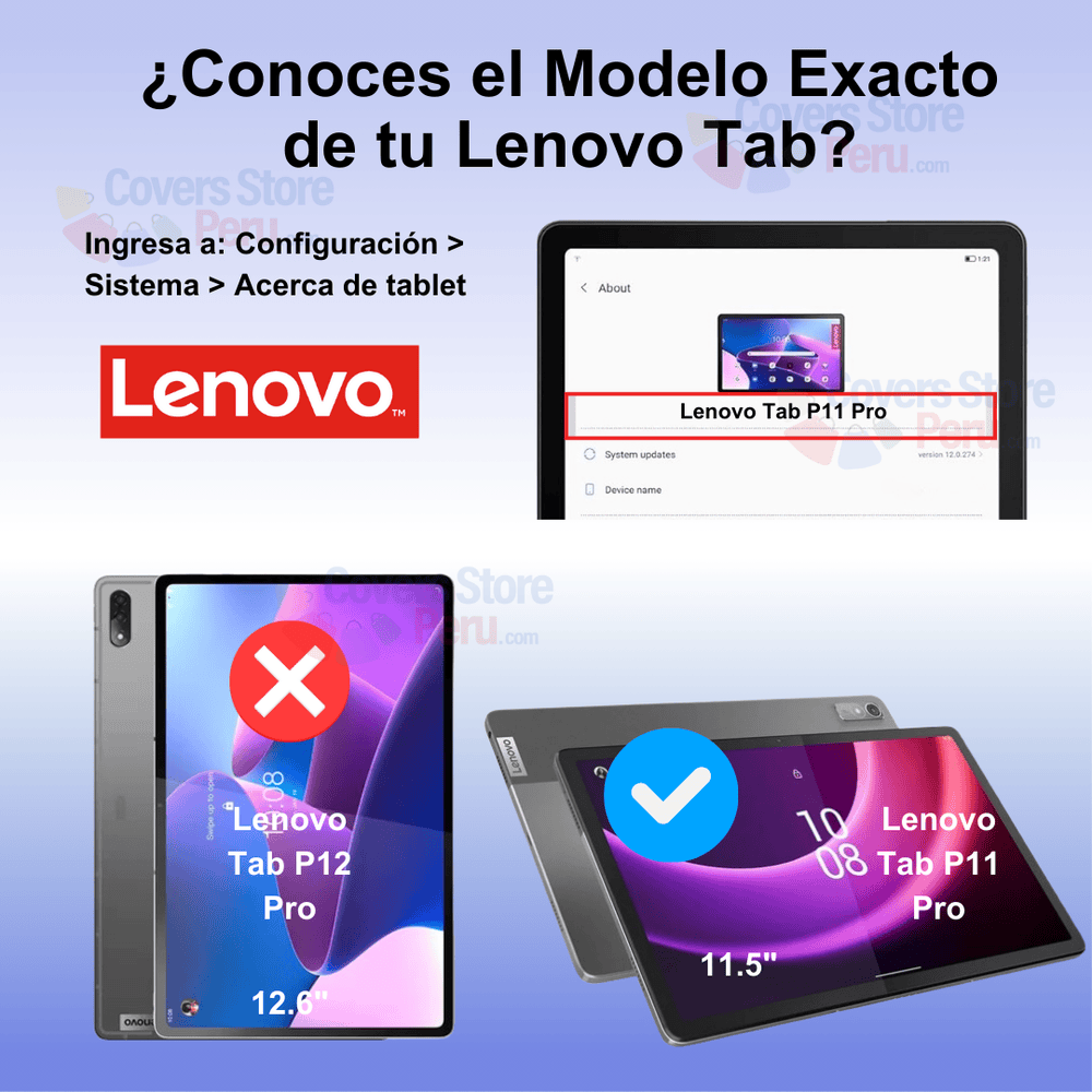 Mica para Lenovo Tab P11 Pro 11.5" de Vidrio Templado