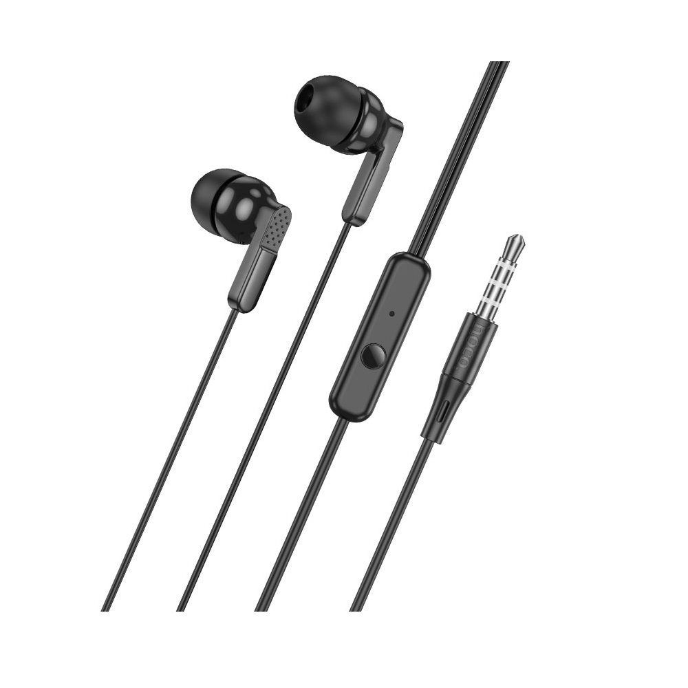 Audífono con Micrófono Hoco M121 Alámbrico Jack 3.5mm Negro