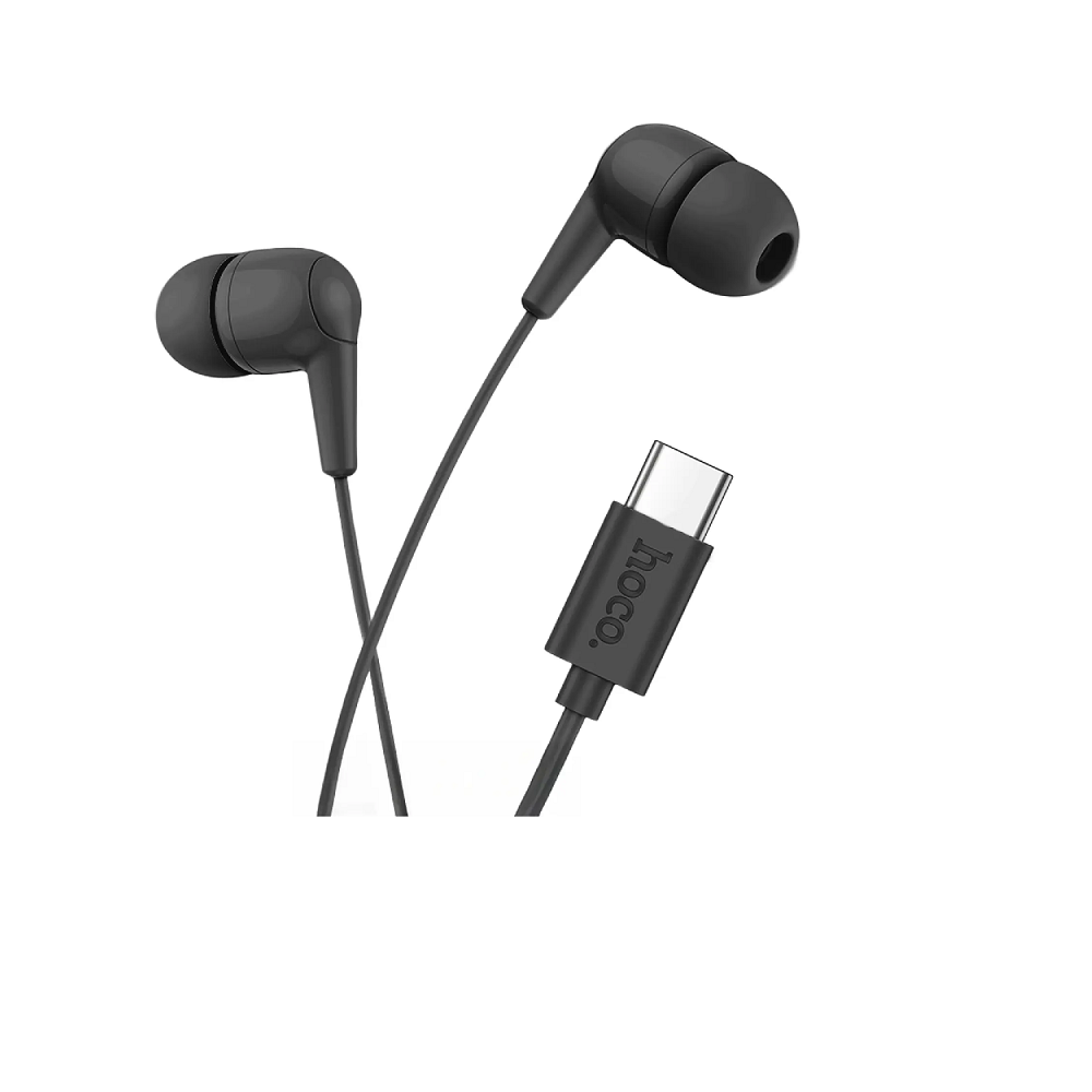 Audífono con Micrófono Hoco M97 Alámbrico Tipo C Negro
