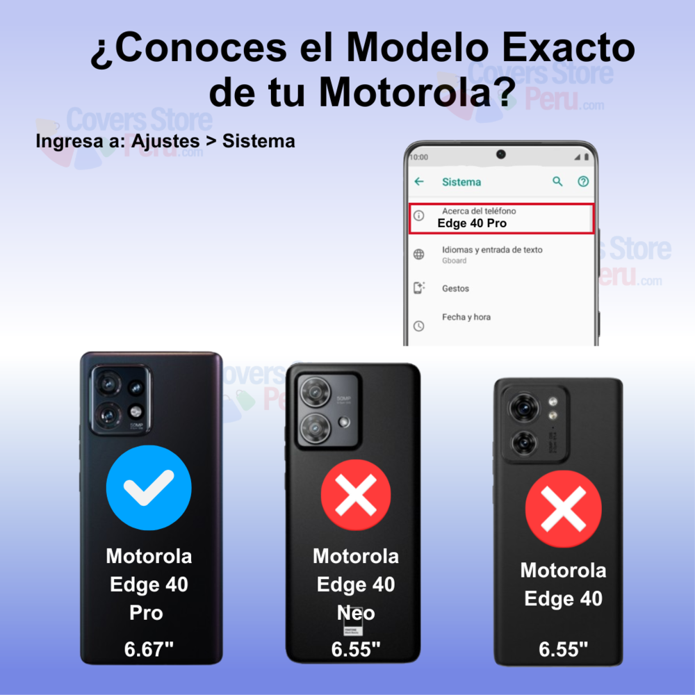 Funda para Motorola Edge 40 Pro Soft Feeling Antishock Rojo