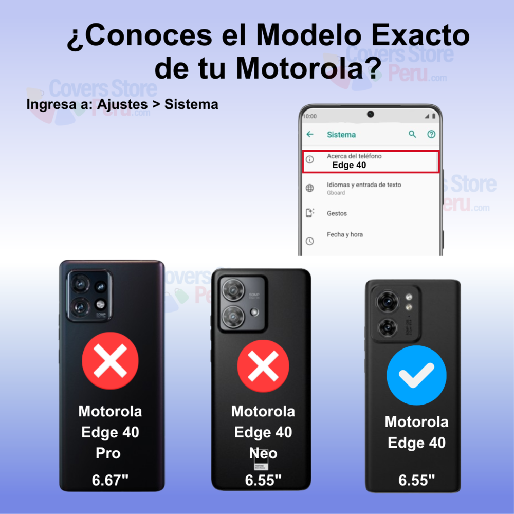 Funda para Motorola Edge 40 Ahumado con Anillo Negro
