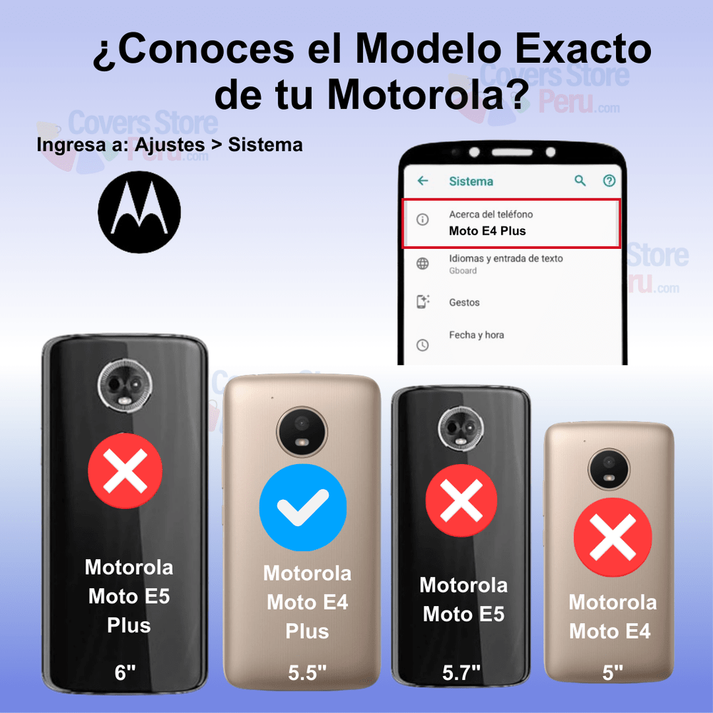 Funda Case para Motorola Moto E4 Plus TPU 100% Transparente