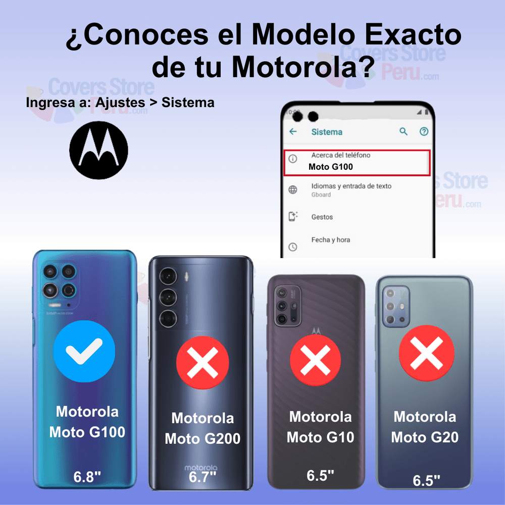 Funda Case para Motorola Moto G100 con Anillo Metálico Azul