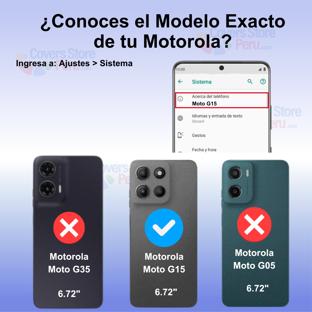 Funda para Motorola Moto G15 Ahumado con Anillo Rojo
