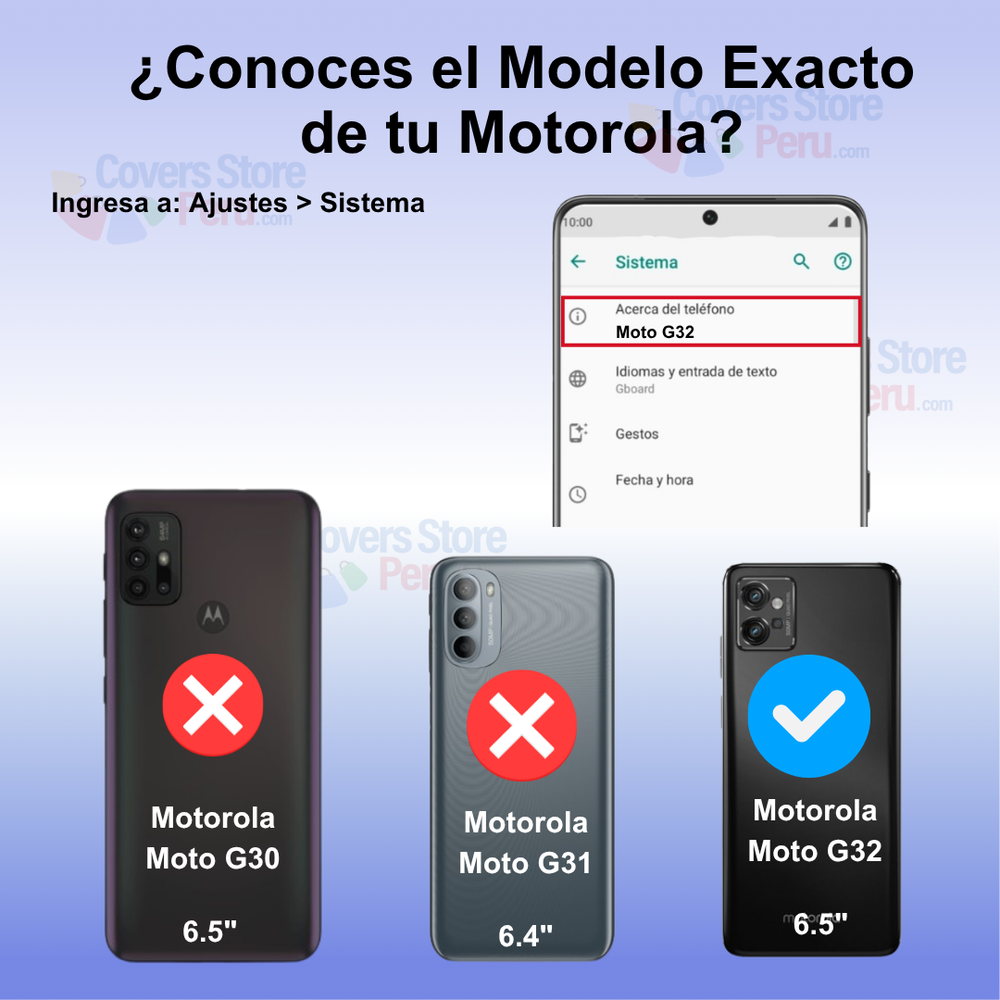 Funda para Motorola Moto G32 Ahumado con Anillo Rojo