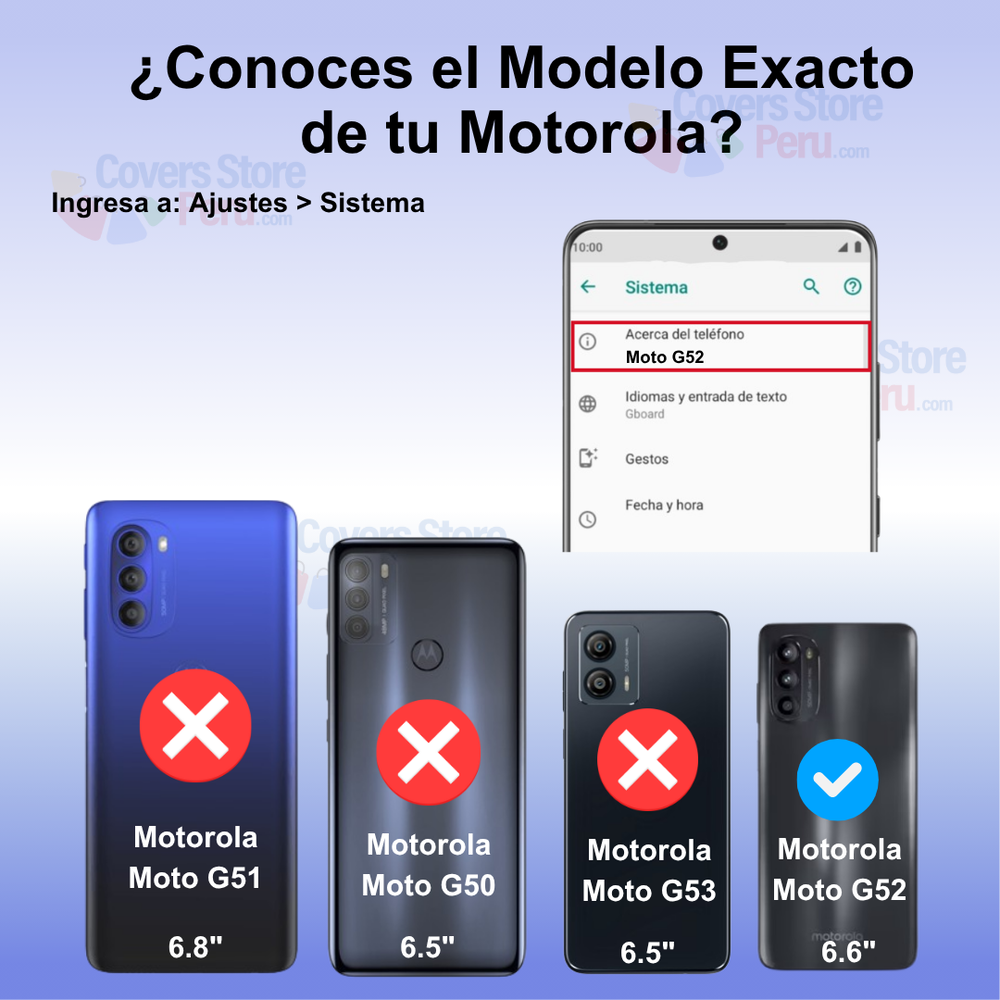 Funda para Motorola Moto G52 Ahumado con Anillo Rojo