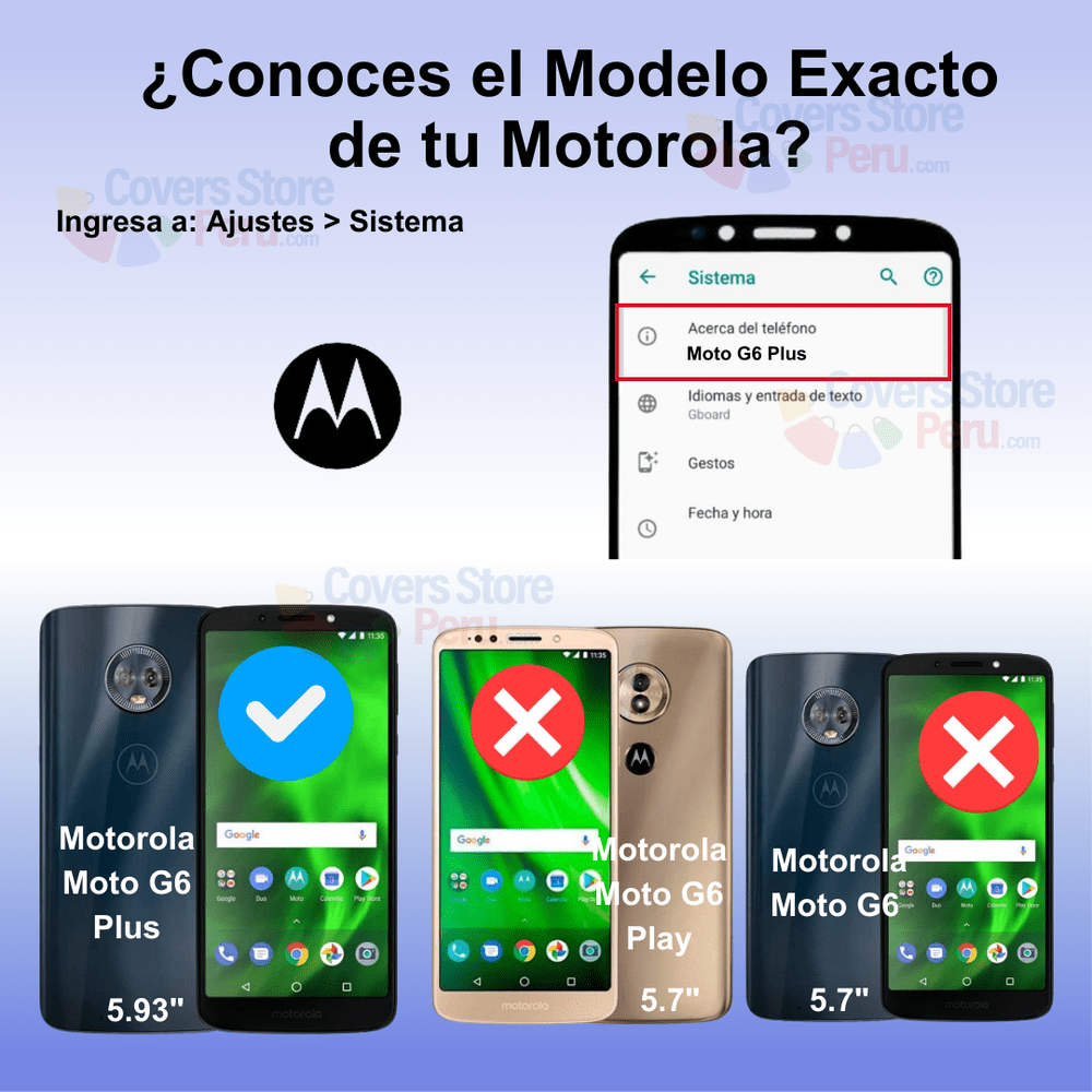 Mica para Motorola G6 Plus Protector 21D Antishock
