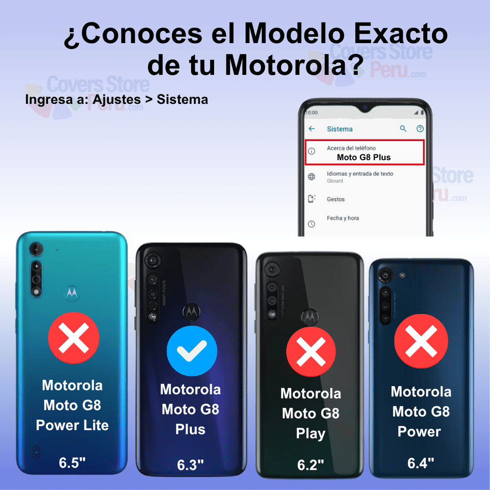 Funda para Motorola Moto G8 Plus Ahumado con Anillo Rojo