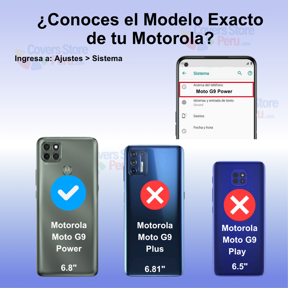 Funda para Motorola Moto G9 Power Ahumado con Anillo Rojo