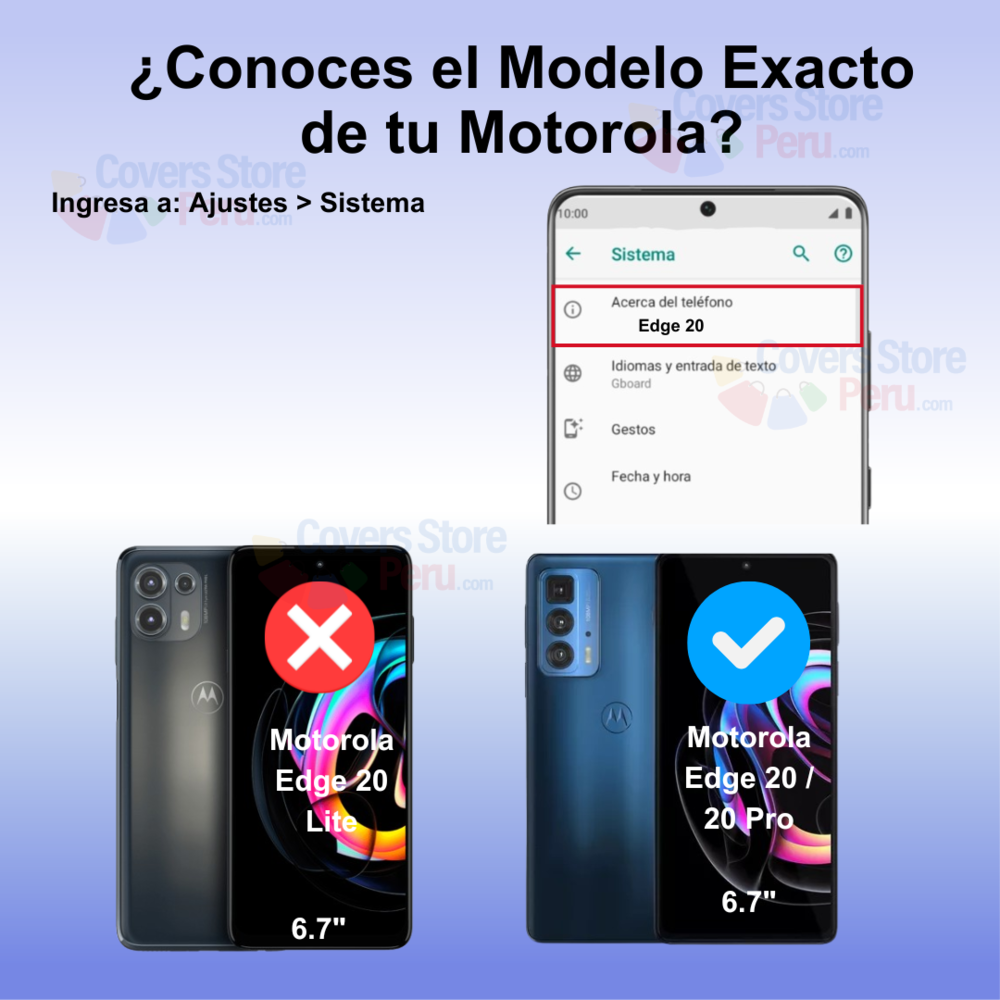 Mica Protector para Motorola Edge 20 Pro Vidrio Templado OG