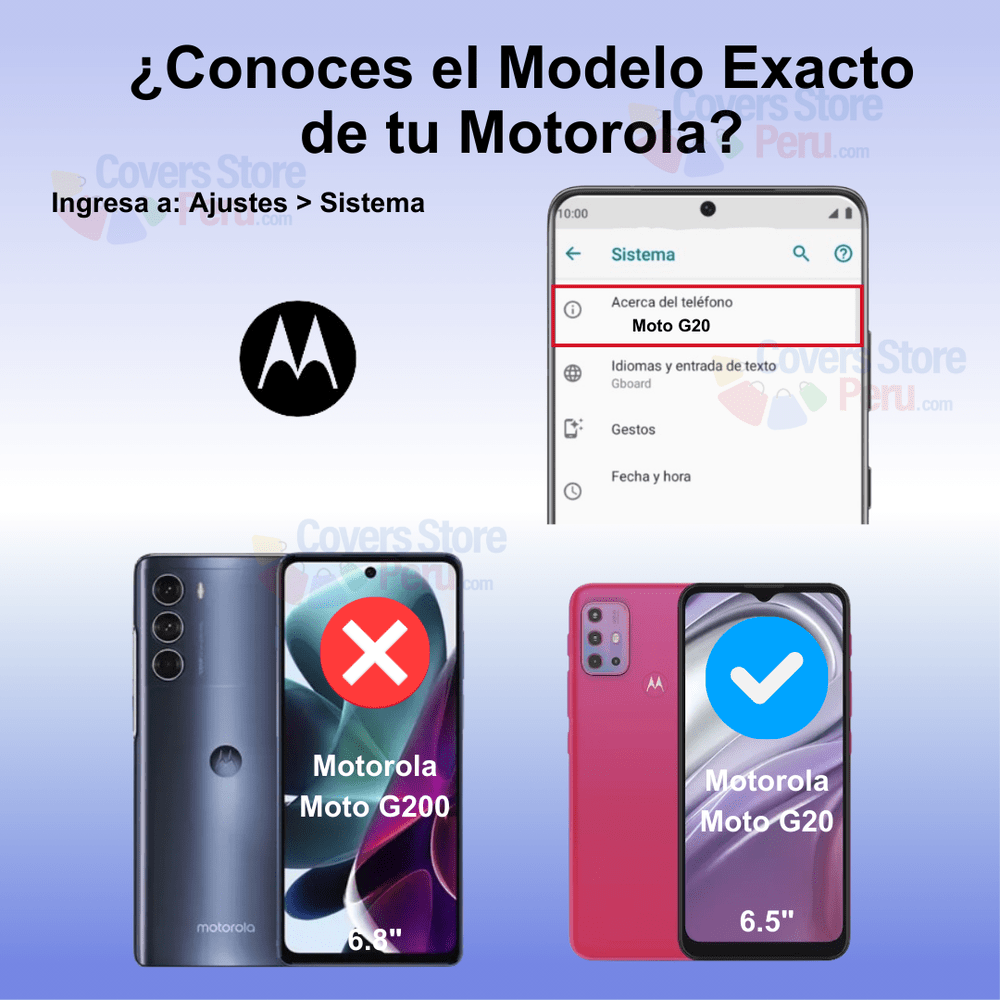 Mica para Motorola G20 Protector de Pantalla de Vidrio 9D