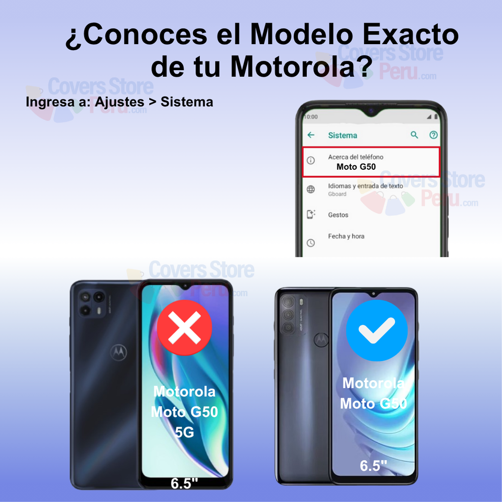Mica Protector para Motorola Moto G50 4G Vidrio Templado OG