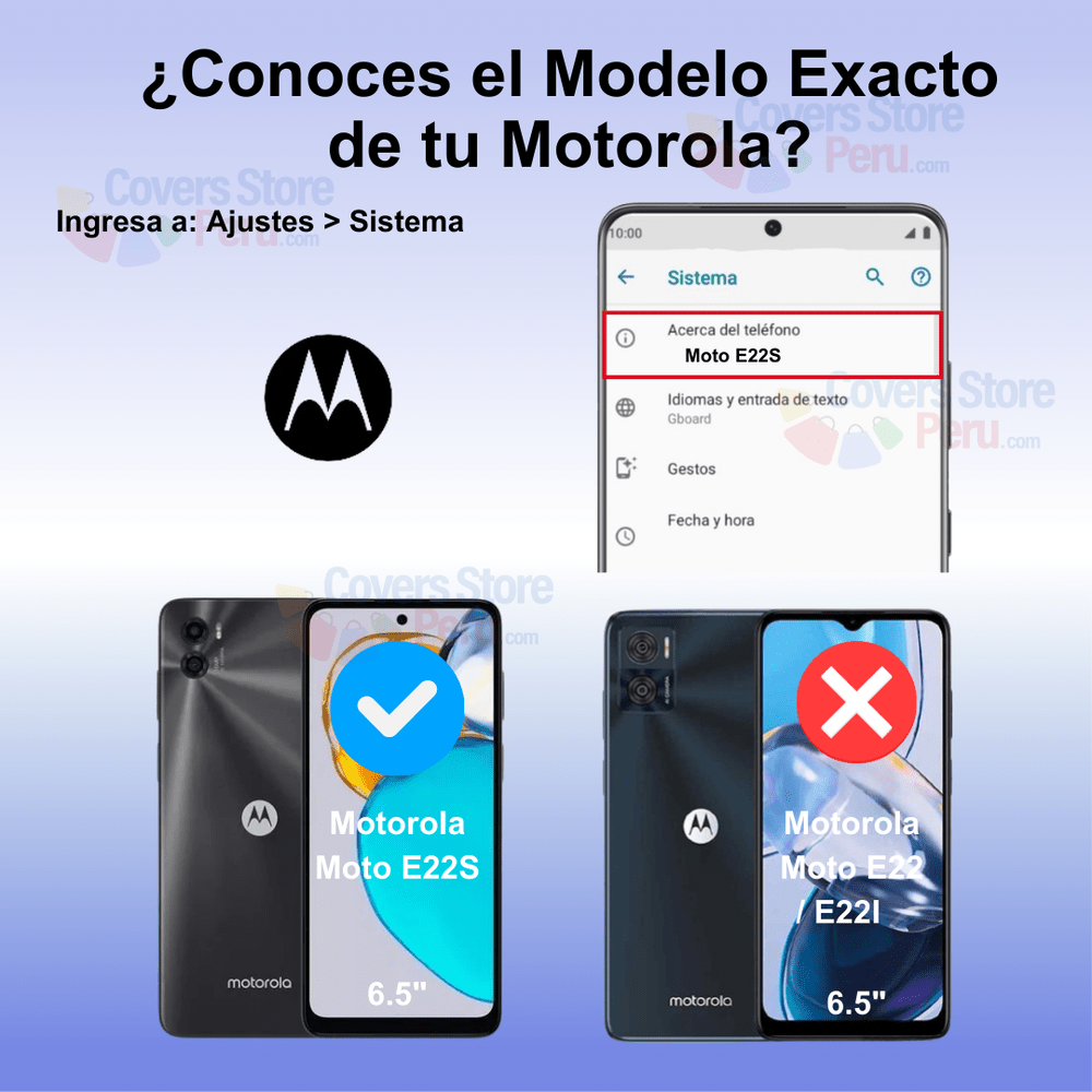Mica para Motorola E22S Protector de pantalla 21D Antishock