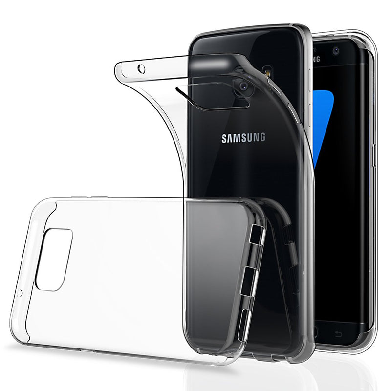 Funda para Samsung S7 Edge TPU 100% Transparente Antishock