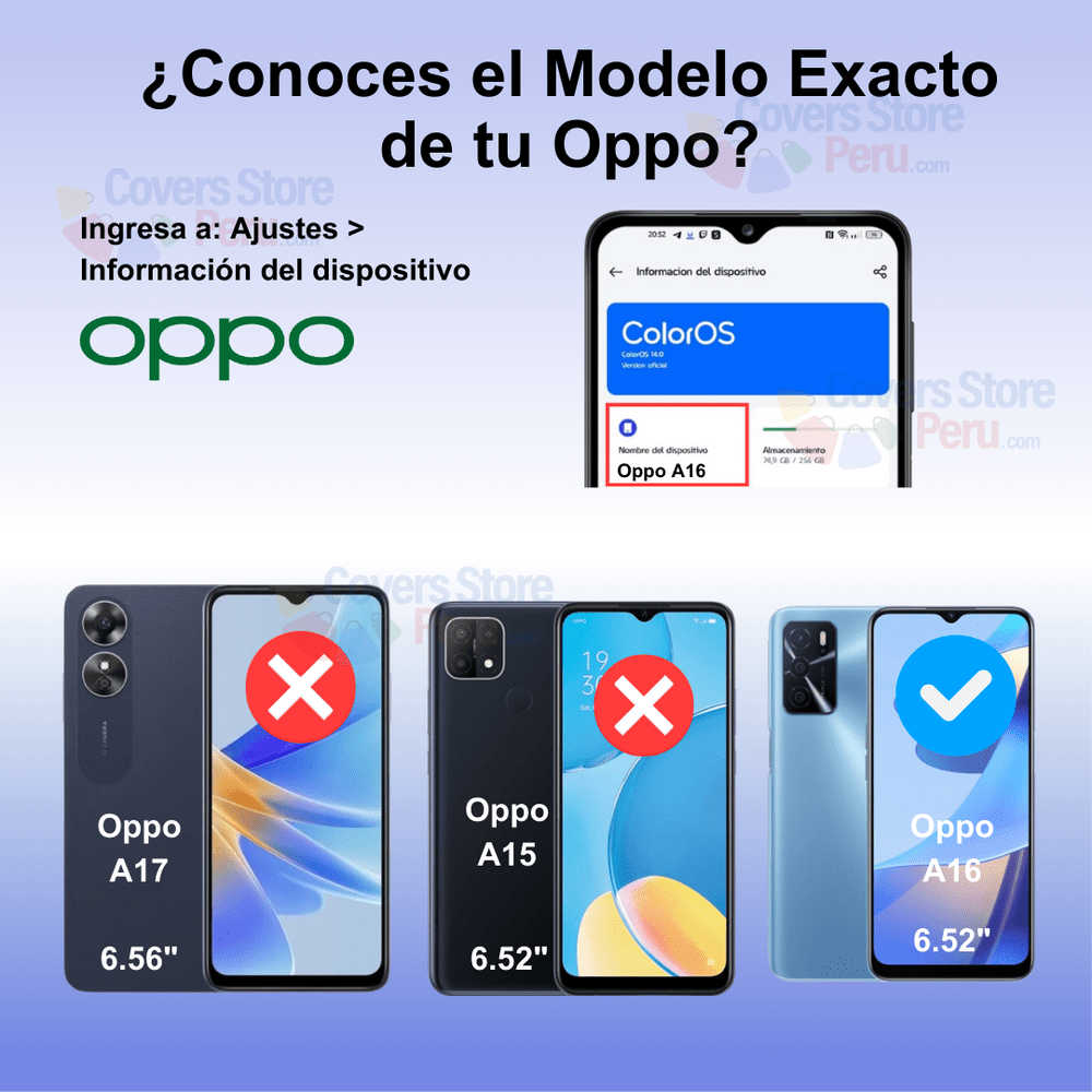 Mica para Oppo A16 Protector de pantalla 21D Antishock