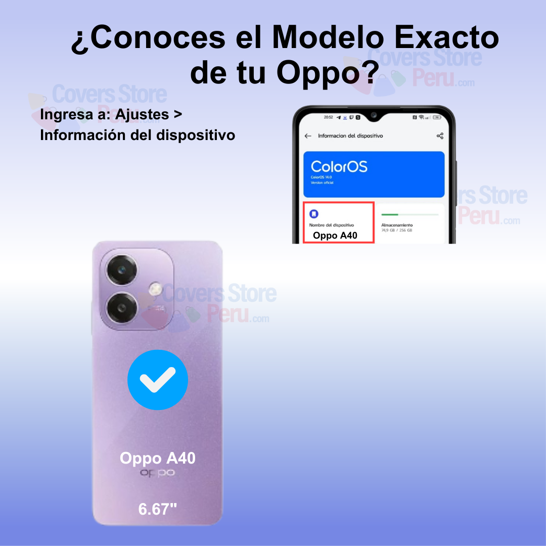 Funda Case para Oppo A40 Space Original