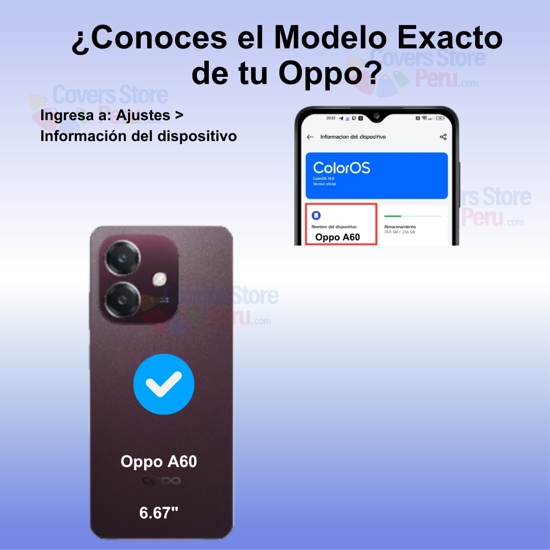 Funda Case para Oppo A60 Space Original