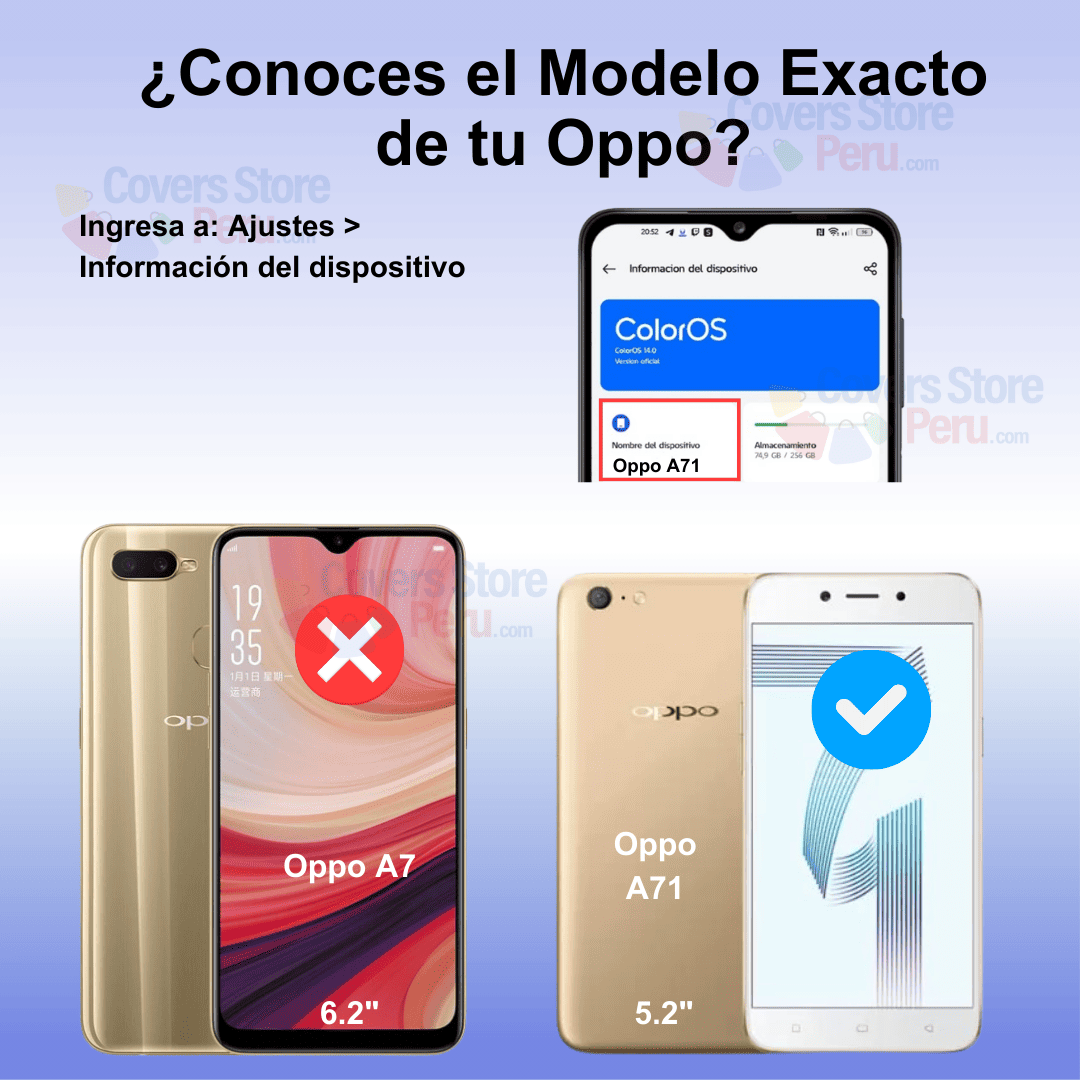 Mica Protector para Oppo A71 Vidrio Templado OG