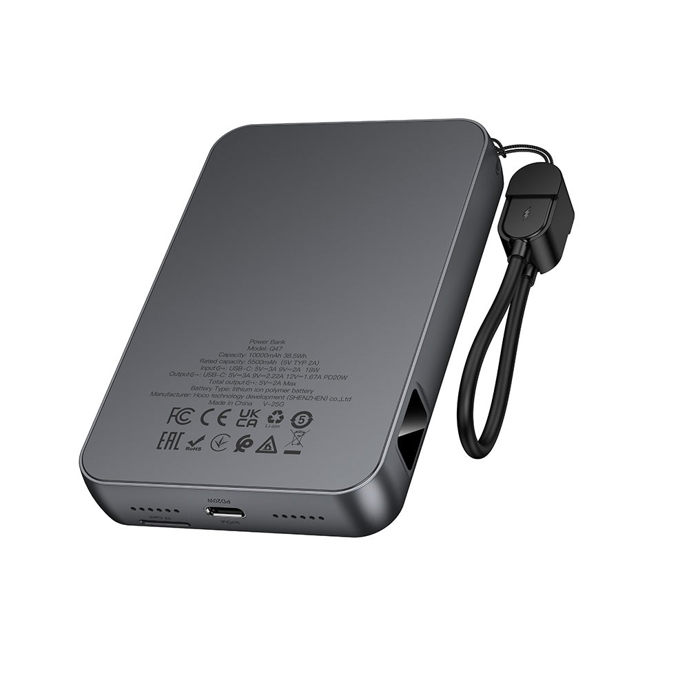 Power Bank Consola Juegos 10000mAh Hoco Q47 PD20W Gris