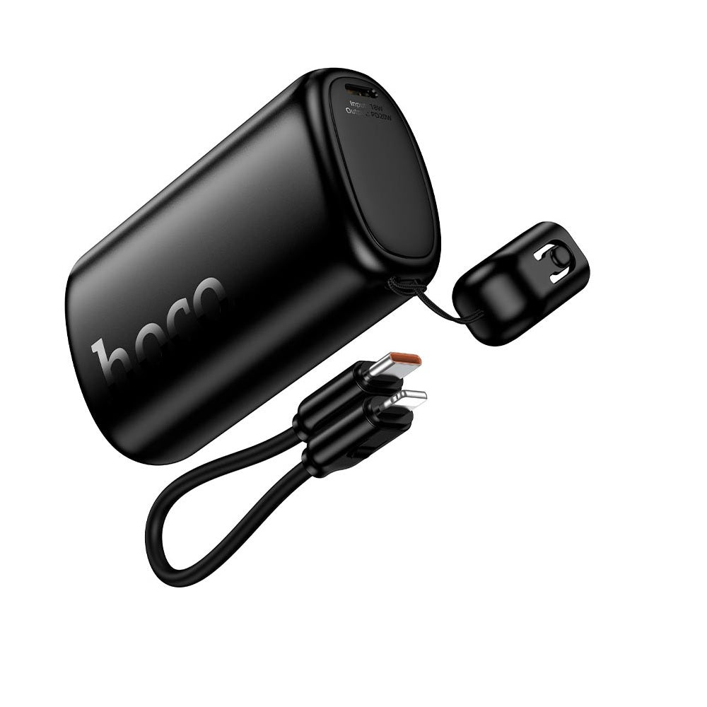 Power Bank 10000mAh Hoco Q50 Victory Con Cable PD20W Negro