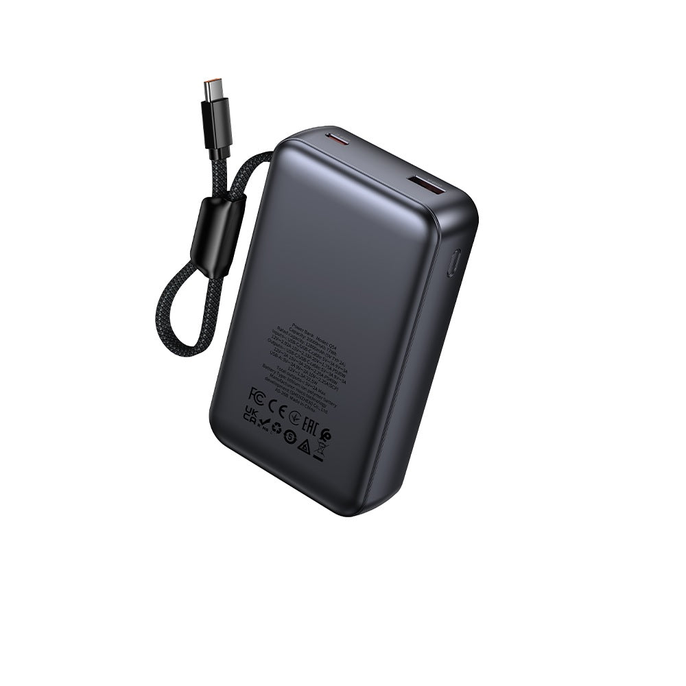 Power Bank con Cable 20000mAh Hoco Q54 PD45W Metal Gris