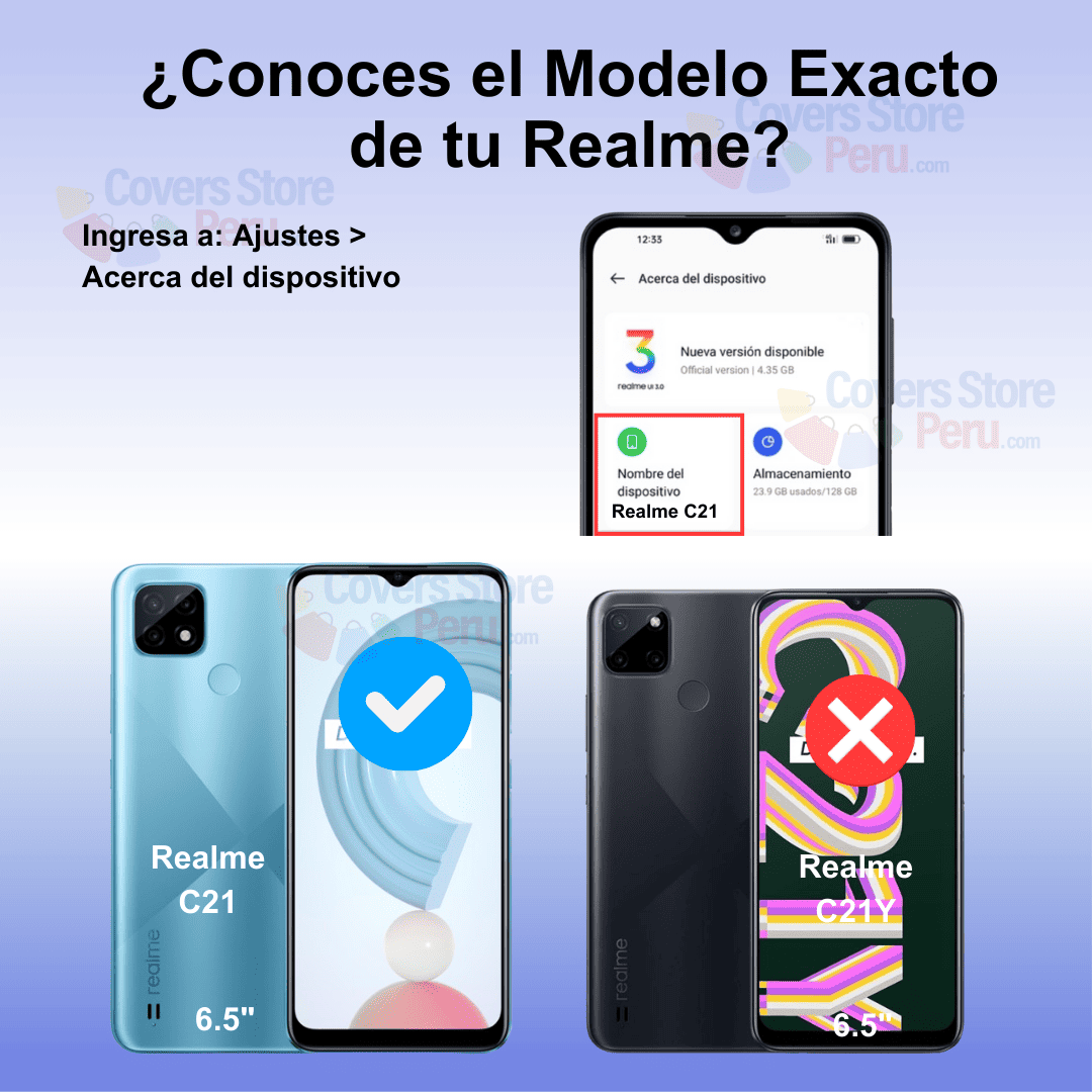 Mica Protector para Realme C21 Vidrio Templado OG