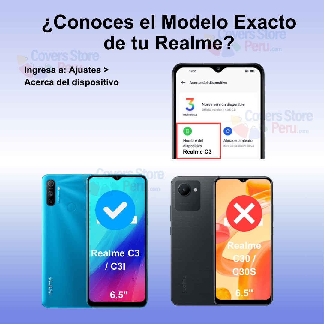 Mica para Realme C3 Vidrio Templado Anti-Espía