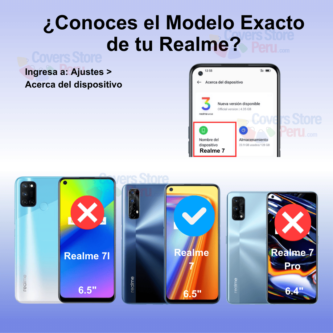 Mica Protector para Realme 7 4G Vidrio Templado OG