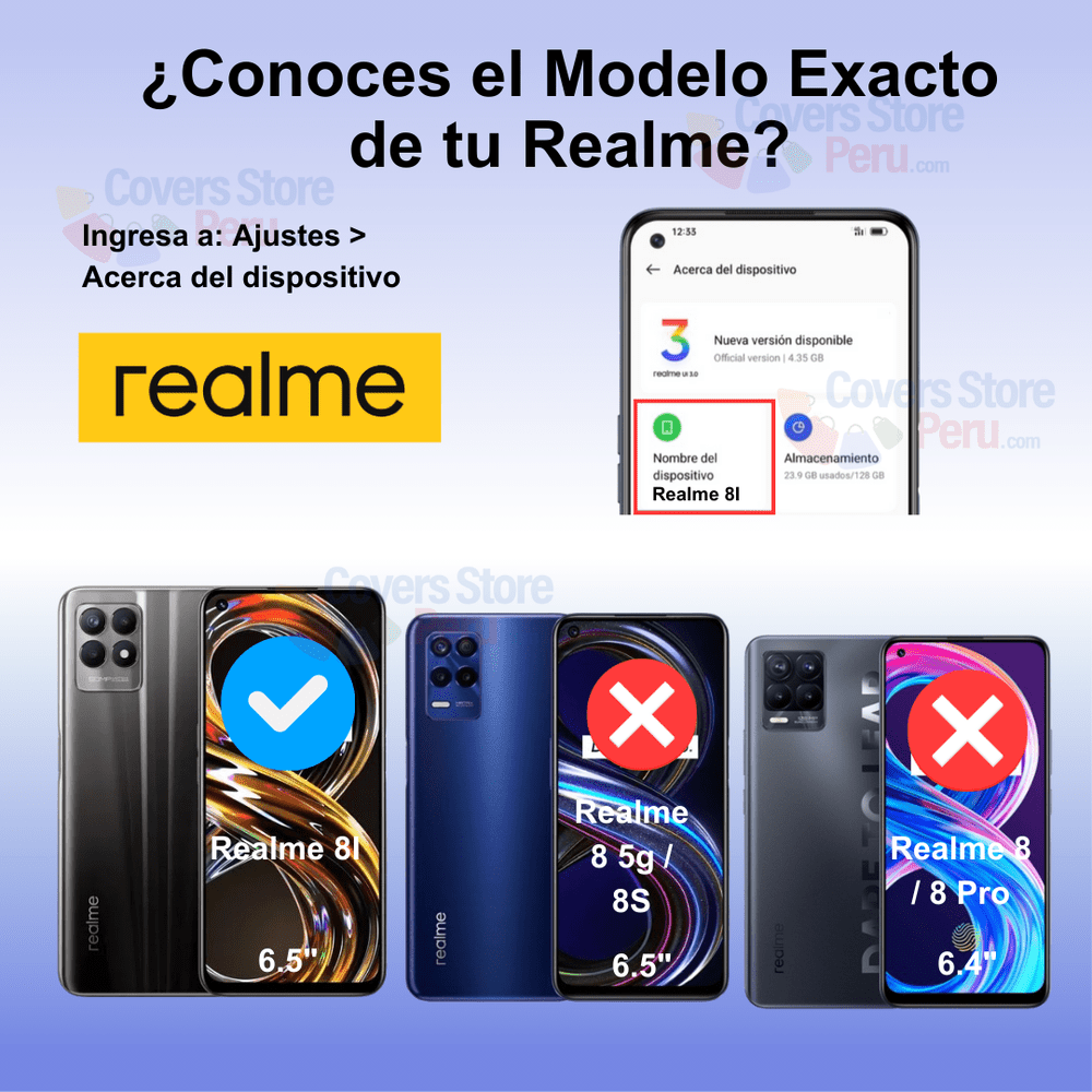 Mica para Realme 8i Film Hydrogel Anti-Espía Antishock