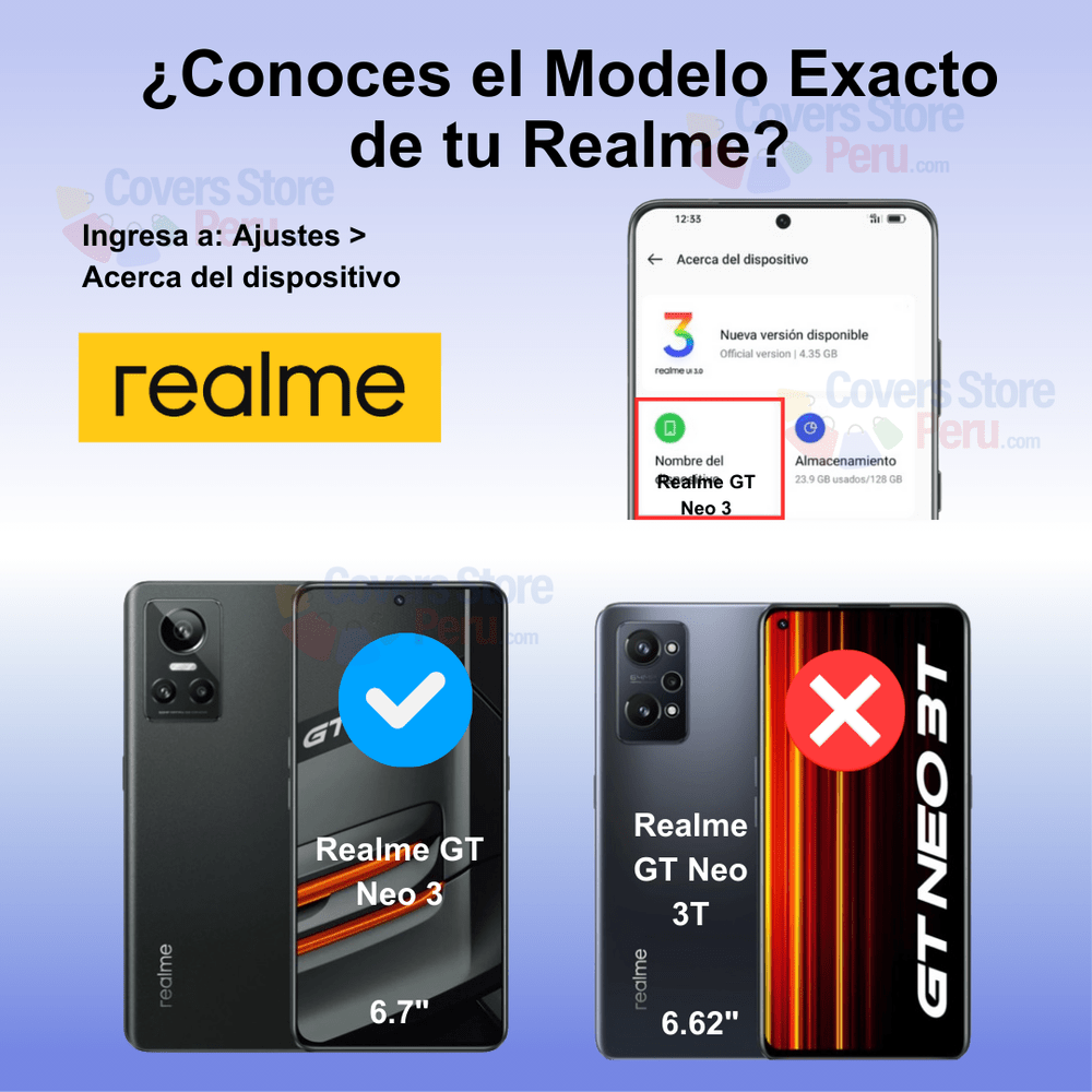 Mica for Realme GT Neo 3 Film Hydrogel Anti-Espía Antishock