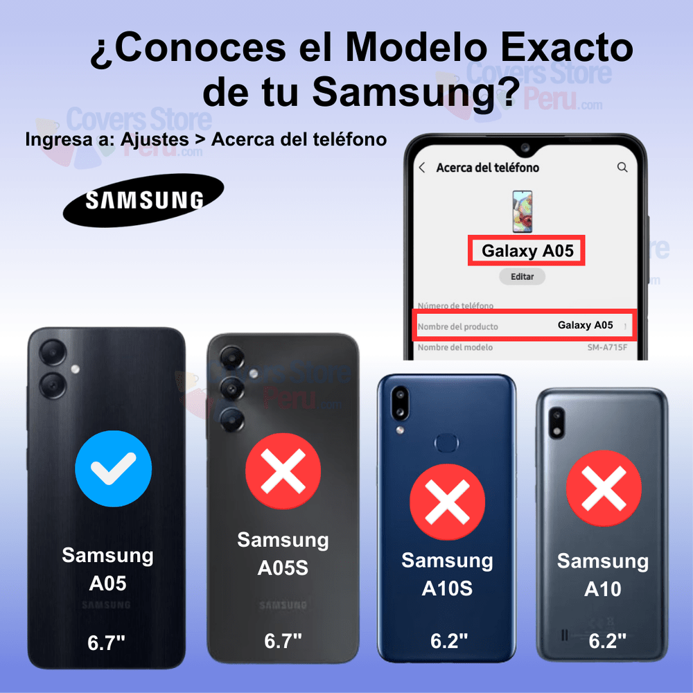 Funda para Samsung A05 Soft Feeling Antishock Rojo