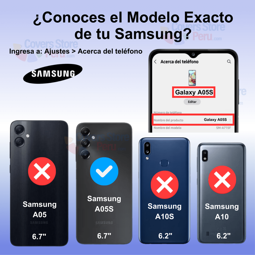 Funda Case para Samsung A05S Soft Feeling Antishock Negro