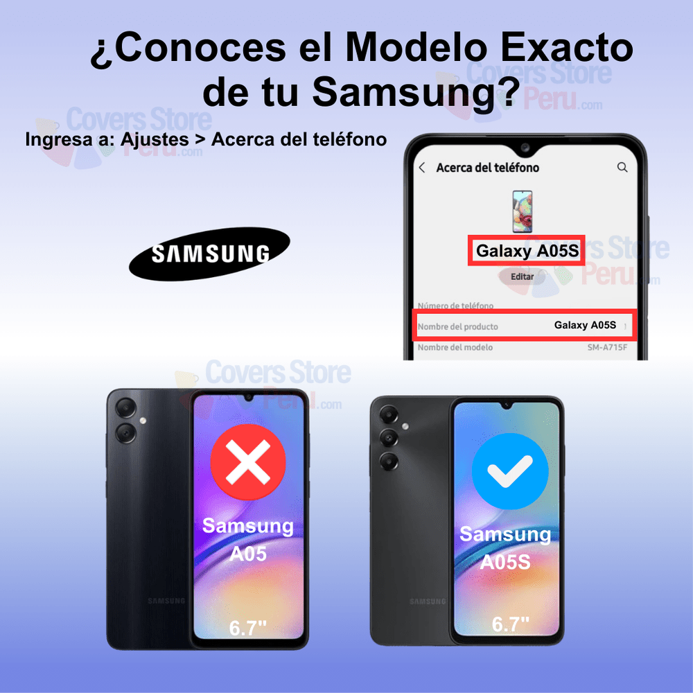 Mica para Samsung A05S Black Edition 20K Antishock