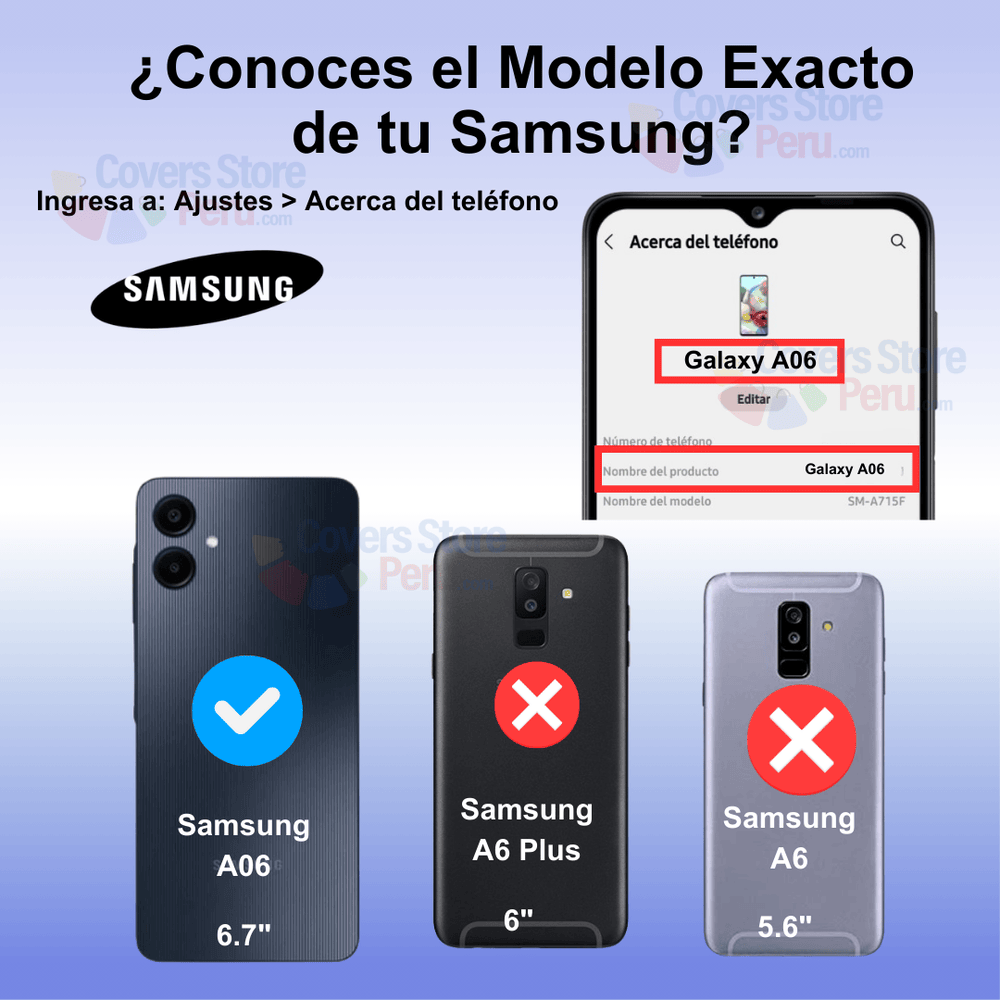 Funda para Samsung A06 Soft Feeling Antishock Negro