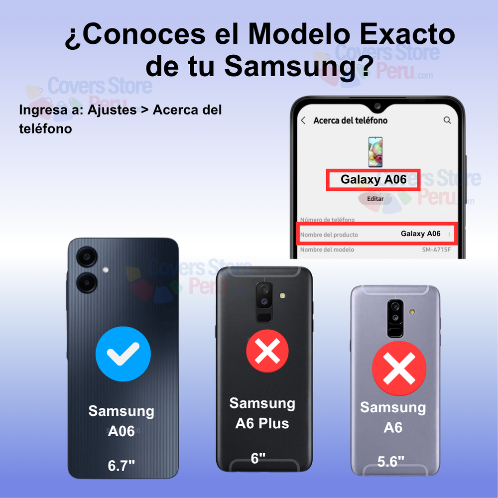 Funda para Samsung A06 Ahumado con Anillo Rojo Antishock