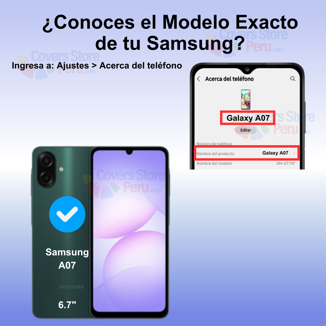 Mica Protector para Samsung A07 Vidrio Templado OG