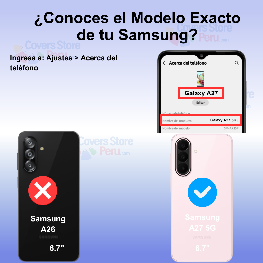 Funda Case para Samsung A27 Jelly Pearl Negro