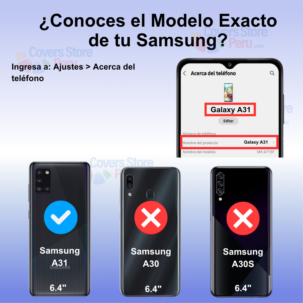 Funda para Samsung A31 Ahumado con Anillo Negro Antishock