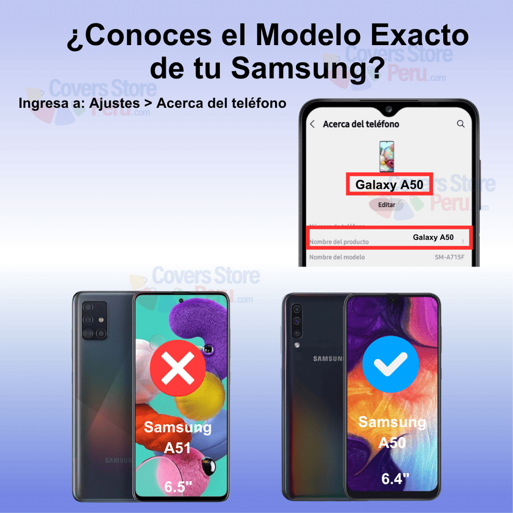 Mica para Samsung A50 Protector de Cerámica Mate
