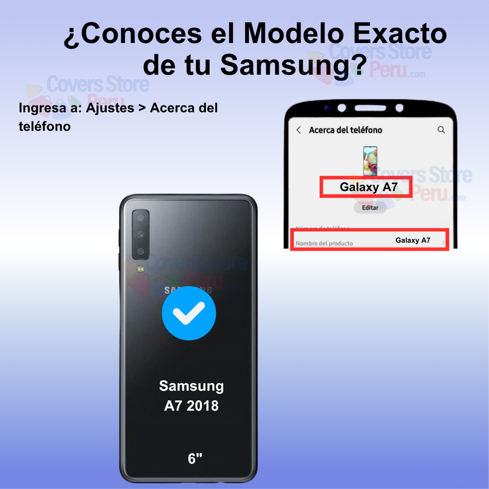 Funda Case para Samsung A7 2018 Flip Cover Guinda