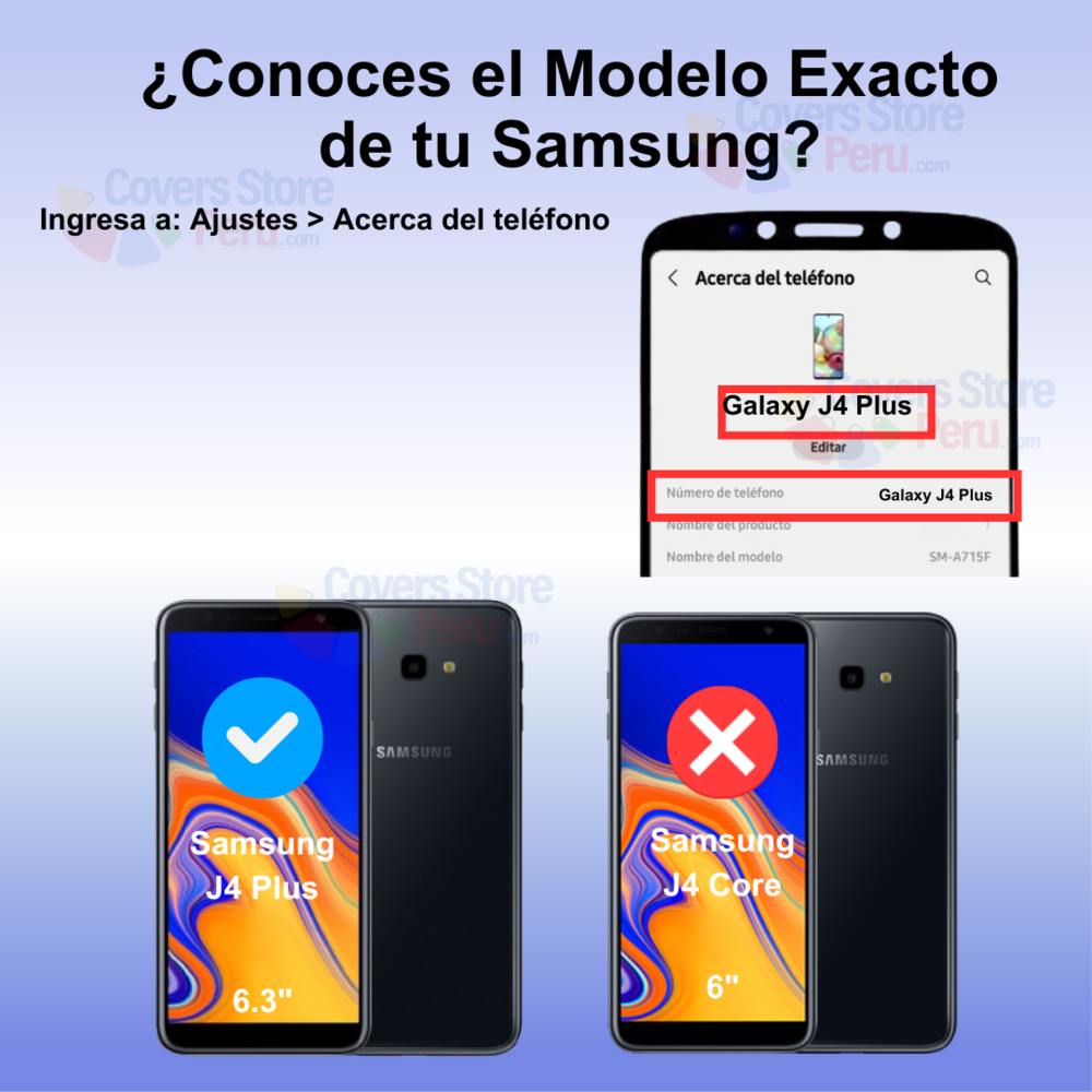 Mica para Samsung J4 Plus Vidrio Templado Anti-Espía
