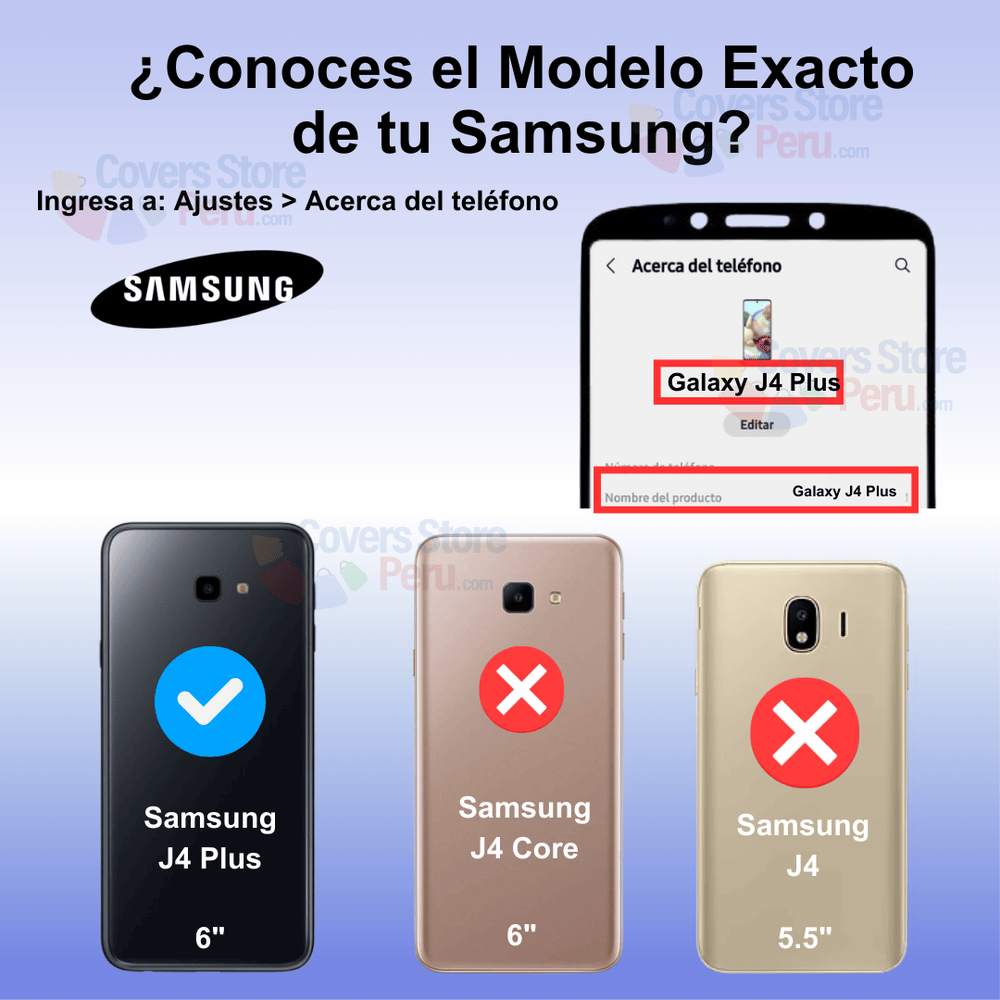Funda para Samsung J4 Plus TPU 100% Transparente Antishock