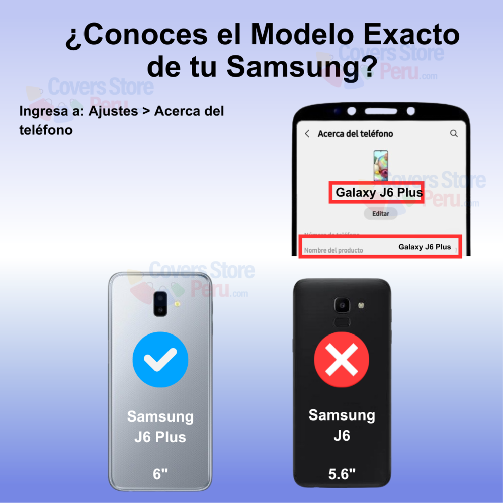 Funda para Samsung J6 Plus Ahumado con Anillo Negro