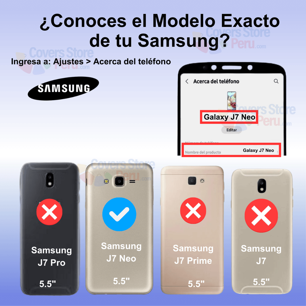 Funda para Samsung J7 Neo TPU 100% Transparente Antishock