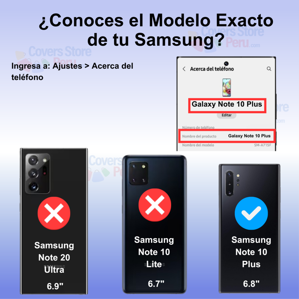 Funda para Samsung Note 10 Plus Ahumado con Anillo Verde