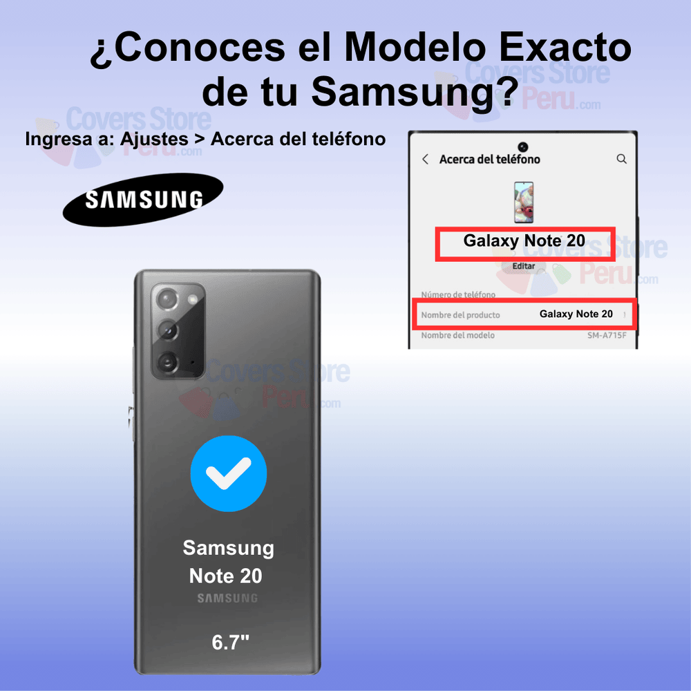 Funda para Samsung Note 20 TPU 100% Transparente Antishock