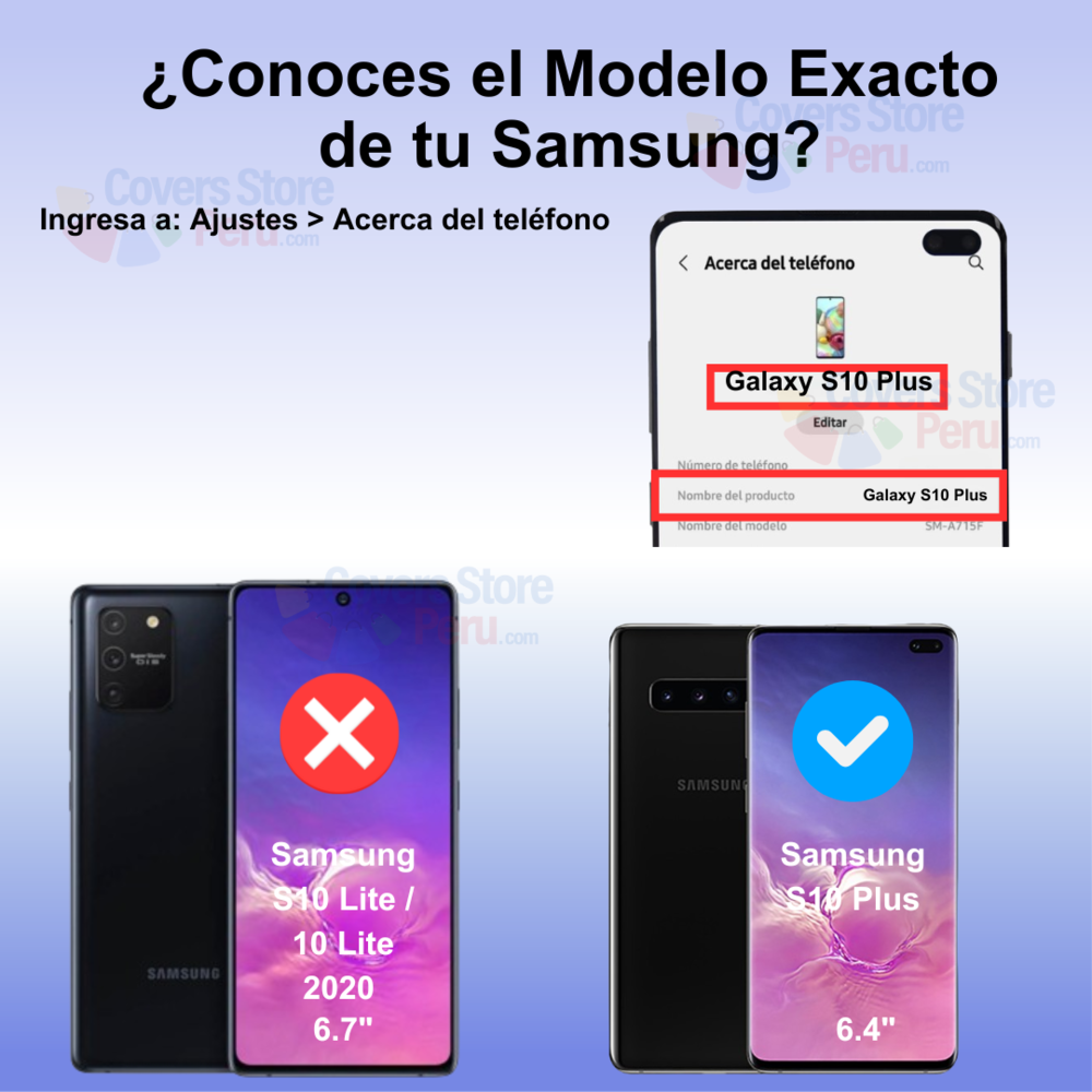 Mica para Samsung S10 Plus Cerámica Anti-Espía Antishock